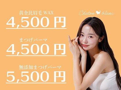 シャトン ブラン(chaton blanc)の写真