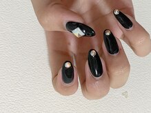 ネイルズ ララ(nails Lala)/ブラック。