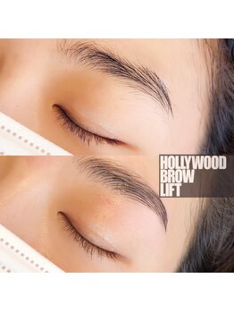 ノットイコール(≠ not equal)/ハリウッドブロウリフト