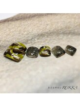 ロッカ(ROKKA)/キラキラ迷彩ネイル