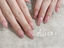 エリナネイルサロン池袋(Alina Nail Salon)/スカルプ/持ち込みデザイン