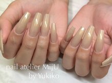 ネイル アトリエ ミジュ(nail atelier MijU)/ロングコフィンネイル