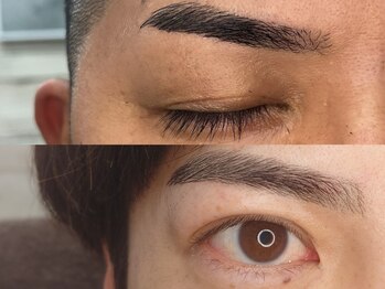 リモード(RI MODE)の写真/【メンズアイブロウwaxはお任せ】「眉毛で印象は変えられる」骨格診断+眉waxセットが大人気◎