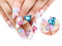 ネイルコレクション ピンク(Nail Collection Pink)/ジェル★アート放題★ゴテゴテ