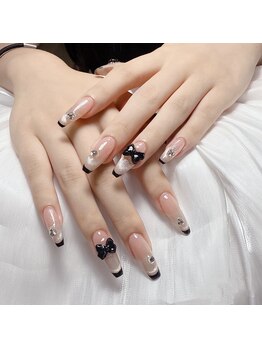 キアラネイルサロン/チップ長さだし持ち込み