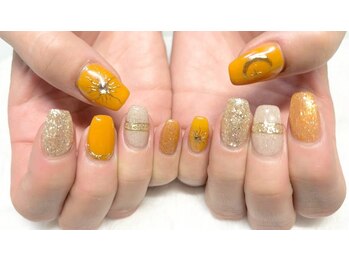 パラジェル登録サロン　NOALU &nbsp;nail salon　八尾/持ち込みアート