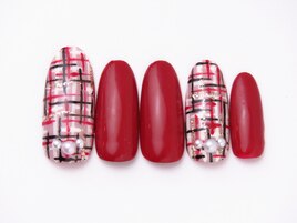 ツイードネイル☆