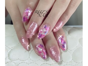ラズネイル(RUZ'S NAIL)/【秋本】夏ネイル シェル