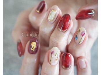 ネイル アトリエ コモード(nail atelier Comodo)/ペイントアートコース