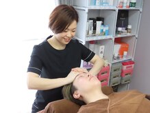 オプションのドライヘッドスパで頭もスッキリ♪