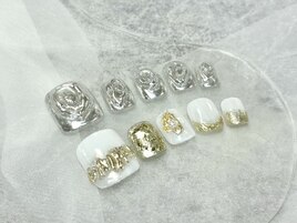 フットネイル　シルバー