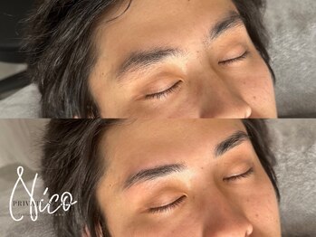 ニコ(Nico)の写真/眉毛の自己処理が苦手な方必見!骨格に合わせた違和感のないデザインや印象が手に入る◎メンズスタッフ在籍