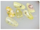 黄色 ワンポイントデザイン