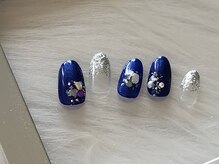 セレクト(Select)/ネイビーシェルネイル