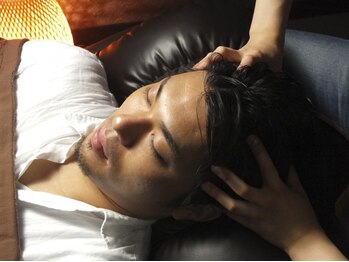 エニ リキュウ(縁 離宮 eni rikyu)の写真/年末の疲れは頭からスッキリ！お悩みもまとめて解消。仕事疲れをリセットする《メンズ特化ドライスパ》