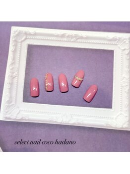 セレクトネイル ココ 秦野店(SELECT NAIL COCO)/1&2月ハンド　キラキラストーン