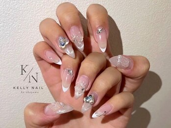 ケリーネイル(kelly nail.)の写真/国内外から厳選した流行のパーツやカラーを豊富にご用意◎こだわり派さんも大満足頂ける特別な指先に♪