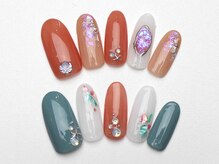 ユースタイル 新宿店(U-style)/くすみニュアンスネイル