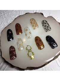 ブランドロゴネイル