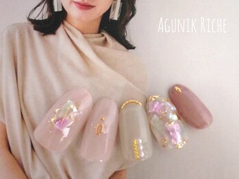 アグニークリッシェ(Agunik Riche)/【シェルネイル】
