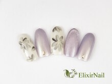 エリクサーネイル 神田(Elixir Nail)/シンプル/クーポン使用