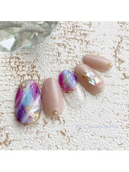 ネイルサロン クイル(QUILL)/4月ピンク(1)