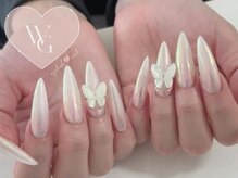 ホワイトジム(White Gym)/スカルプ×パウダーネイル