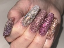 パズルリングネイル(Puzzle.ring Nail)/オーロラ輝くフラッシュネイル☆