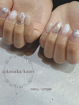 プライベート ネイルサロン マーマ(murmur)/2025.4月/選べるシンプルコース