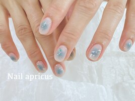 チークネイル◆ブルー ¥9380
