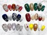 【他店オフ込】ジェルネイル 定額アート10本付 ¥6600