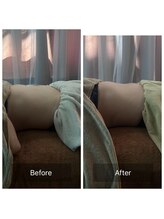 ニコリ(NICOLI)/腸マッサージビフォーアフター