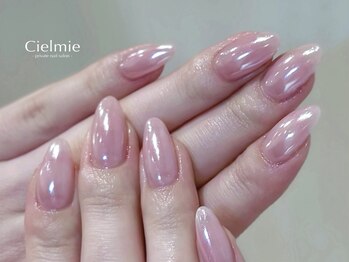 シェルミー(Cielmie)/うる艶ミラー／春ピンク