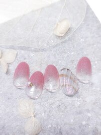 貝殻ネイル