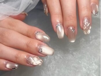 ネイル モア 岐阜駅店(nail mor.)の写真/アートフリーは直接相談で可能!mor.定額でちょっと贅沢ネイル、やりたいを叶えるなら持ち込みで♪