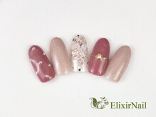 エリクサーネイル 神田(Elixir Nail)/シンプル/クーポン使用