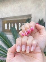 エムスラッシュ ネイル 新百合ヶ丘店(M.SLASH)/グラデーションネイル