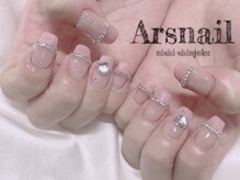 アルスネイル(Ars nail)/ピンクフレンチネイル