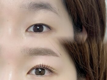 メロー(mellow)/まつ毛パーマ+アイブロウWAX