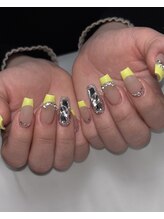 ホランイネイル(HORANGI NAIL)/フリーアートM＋長さ出し