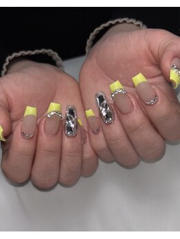 ホランイネイル(HORANGI NAIL)/フリーアートM＋長さ出し