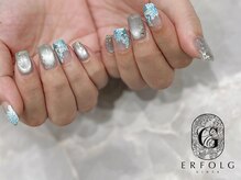 ネイルサロン エアフォルク 銀座(Erfolg)/マグネット×花