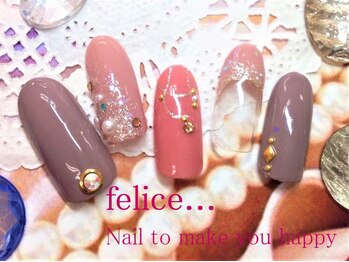 ネイルサロン フェリーチェ(felice)/【定額ネイル】7750円