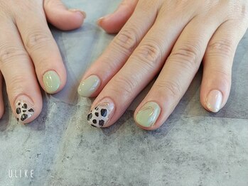 朱花 プルバイシュカ(fle by 朱花)/アニマルハーフデザイン♪