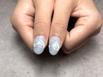 ぷっくりハート