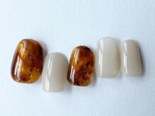 アイネイルズ 梅田店(I nails)/べっ甲マグネットもやもや