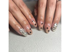 ハートホロネイル