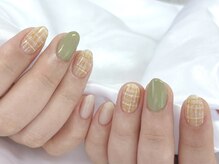 ケヤキ(KEYAKI)/ツイードネイル