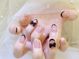 フレンチリボンネイル