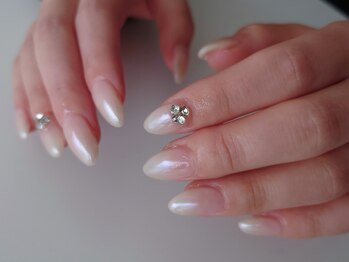 ディトラボ(dito_lab)/ホワイトパウダーグラデーション